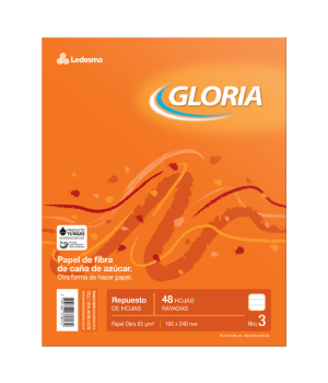 GLORIA REPUESTO N°3 RAYADO 48hj